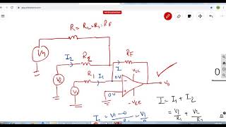 Lec 11 OpAmp Adder Circuit Theory and LT Spice Simulation [upl. by Enidualc]