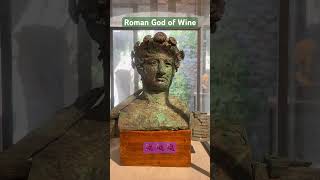 Bronze statue of Bacchus roman empire history pompeii wine god mythology antiquity art [upl. by Ecineg]