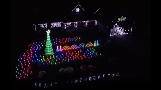 Lights on Hullsville 2022 Full Christmas Light Show [upl. by Irisa]