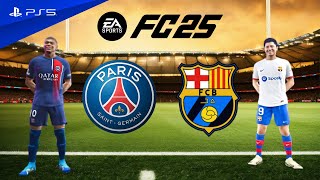 FC 25  PSG vs Barcelona  UEFA Champions League Quarter Final  PS5™ 4K60 [upl. by Dygall]