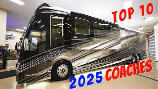 2025 Most LUXURIOUS Motorhomes  TOP 10 [upl. by Ahsiekit867]