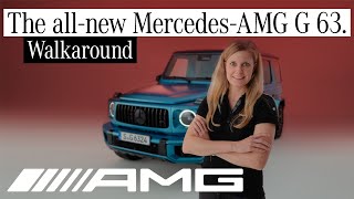 Walkaround  The allnew MercedesAMG G 63 [upl. by Mmada725]