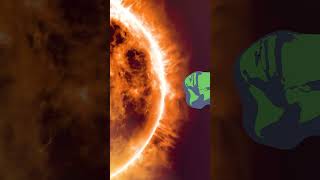 😱Earth Plan to Swallow Sun😱 space whatif science amazingfacts nasa sun solarsystem [upl. by Shaughnessy180]