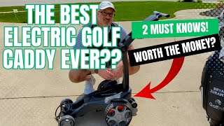 Stewart Golf Q Follow Electric Golf Caddy Worth the Money Full PGA Review amp 2 Absolute Must Knows [upl. by Libre116]