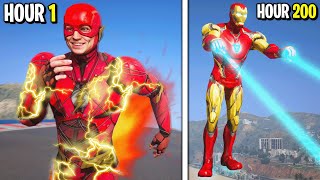 Spending 200 Hours as EVERY Superhero in GTA 5 RP [upl. by Sowell]