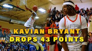 8th Grader Who Scored 60 pts is back Kavian Bryant Makes Season Debut with 43 points Westwood [upl. by Mccarthy]