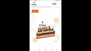 NSFAS 2024 Application Guide [upl. by Debarath]