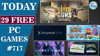 🔥 Today 29 FREE PC GAMES  27 September 2024  Limited Time Offer Grab it NOW 🔥 Episode 717 [upl. by Ahsiam]