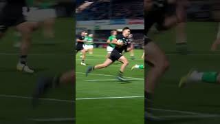 The perfect crosskick allblacks rugby skills [upl. by Hseyaj]