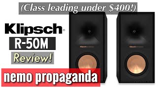 Klipsch R50M Review Easily My Best Bookshelf Speakers Under 400 for 2023 [upl. by Azalea]