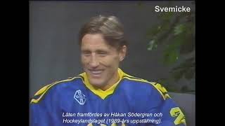 TVnostalgi Utdrag från ishockeyVM 1989 TV3 [upl. by Lia864]