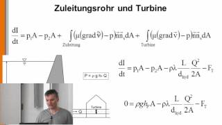 Energiewasserbau 12 Das Schluckvermögen einer Rohrturbine [upl. by Khalsa]