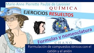 ⚗️formulación de compuestos iónicos con cationes y aniones FORMULACIÓN Y NOMENCLATURA [upl. by Pooley735]