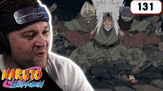 Jiraiya Goes Honored Sage Mode Jiraiya vs PAIN Naruto Shippuden Ep 131 REACTION [upl. by Humfried395]