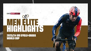 Dendermonde  Men Elite Highlights  202324 UCI Cyclocross World Cup [upl. by Aidyn836]