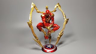 Amazing Yamaguchi Revoltech Iron Spider SpiderMan 2021  Does whatever an iron spider can [upl. by Sandeep]