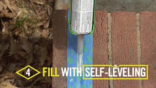 Sakrete Brick Repair Video Tutorial [upl. by Acey]