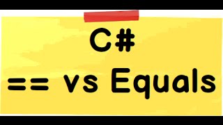 C  vs Equals  C Tutorial [upl. by Birdt]