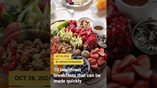 Healthiest Breakfasts That Can Be Made Quickly recipes [upl. by Eignav]