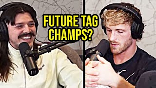 WWE’s Logan Paul pitches him and Dom to Triple H Linda McMahon back with Trump [upl. by Llednar]