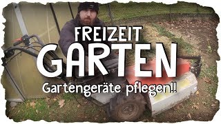 Gartengeräte für den Winter pflegen   Outtakes  Freizeit Garten [upl. by Cannice589]