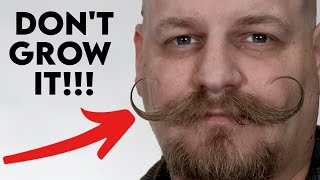 10 Reasons to NOT Grow a Handlebar Mustache [upl. by Marbut120]