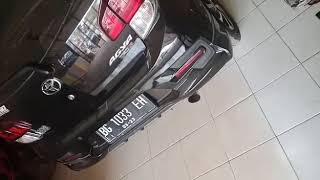 Toyota Agya 1200cc With fullset Alpino Exhaust [upl. by Eneryt]