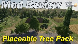 Mod Review  Placeable Tree Pack [upl. by Pasco]