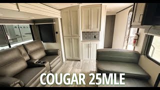 2024 Cougar 25MLE  travel trailer [upl. by Onairpic]