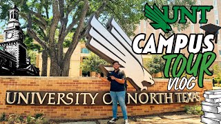 University of North Texas Campus Tour🦅 vlog telugu msinusa unt [upl. by Orsa]