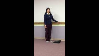 Stretch Calves Using Slant Board [upl. by Southworth]