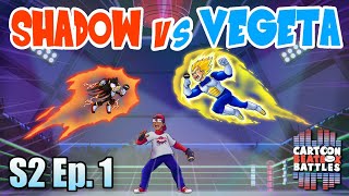 Shadow Vs Vegeta  Cartoon Beatbox Battles [upl. by Yentroc]