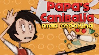 quotPapas Canibaliaquot  Mad Cooking Part with quotGameplayquot  Cutscene [upl. by Asirac962]