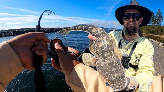 Bermagui River Flathead Fishing NSW [upl. by Assirim162]