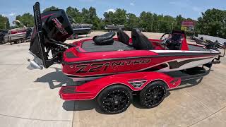 2024 Nitro Z21 XL bass boat CUSTOM Stock N1674 [upl. by Wall140]