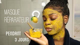 Je teste un masque contre les tâches d’hyperpigmentation pendant 3 Jours [upl. by Dekow]