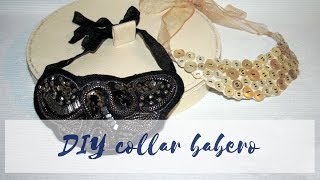 ✄ DIY Cómo hacer un collar babero [upl. by Eenwat]