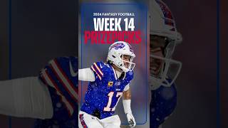 Top PRIZEPICKS Player Predictions for Week 14 of Fantasy Football shorts [upl. by Viccora229]