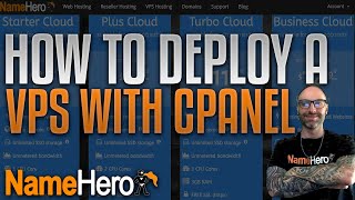 How To Deploy At VPS With cPanels New Licensing Tiers At NameHero [upl. by Rovaert]