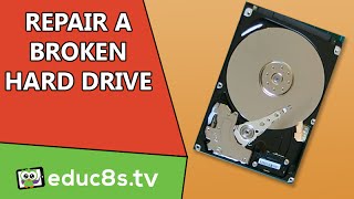 Tutorial How to repair broken hard disk drive and recover your data Beeping sound or clicking [upl. by Nirre]