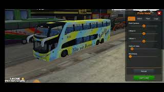 Scania Marcopolo M20  BUSSID  Jobela Stars Livery  Bus Driving POV  Simulator World [upl. by Aissela568]