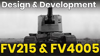 FV215 FV4005 FV214 Conqueror FV221 Caernarvon A41 Centurion  Development of Post WW2 Tanks [upl. by Strage572]