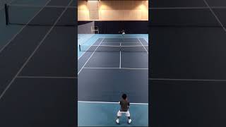 Getting to the drop shot tennis [upl. by Leahcir70]