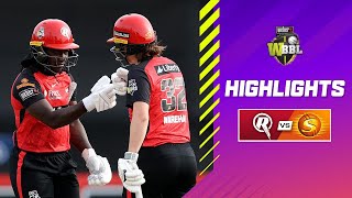 Gades Spin Out Scorchers  Melbourne Renegades v Perth Scorchers Highlights  WBBL10 [upl. by Iridissa]