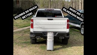 MUST DO exhaust mod for your Silverado [upl. by Waers]