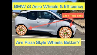 BMW i3 quotAeroquot Wheels efficiency Vs Standard Wheels [upl. by Johnath604]