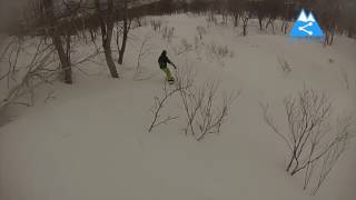 Japan Niseko Annupuri Piste Gate 1 Panorama [upl. by Peery885]