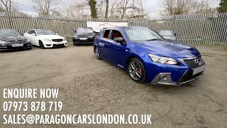 SOLD 2017 LEXUS CT200H 18L F Sport Premier CVT Auto [upl. by Ahtis171]