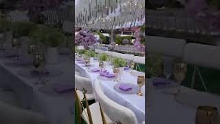 Decoração na Cor LAVANDA noivas casamento decoração [upl. by Cattan626]