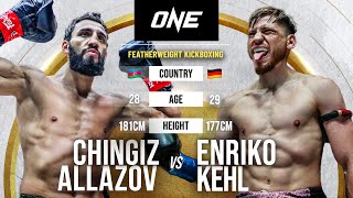 SHOCKING Kickboxing Showdown 🤯🥊 Chingiz Allazov vs Enriko Kehl  Full Fight [upl. by Acirea406]